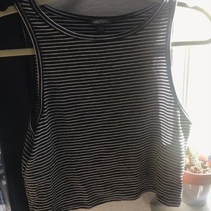 Striped Crop Top